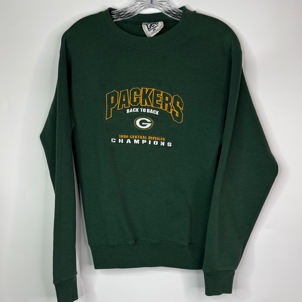Vintage Lee Green Bay Packers 1996 Central Division Champion Sweatshirt Large